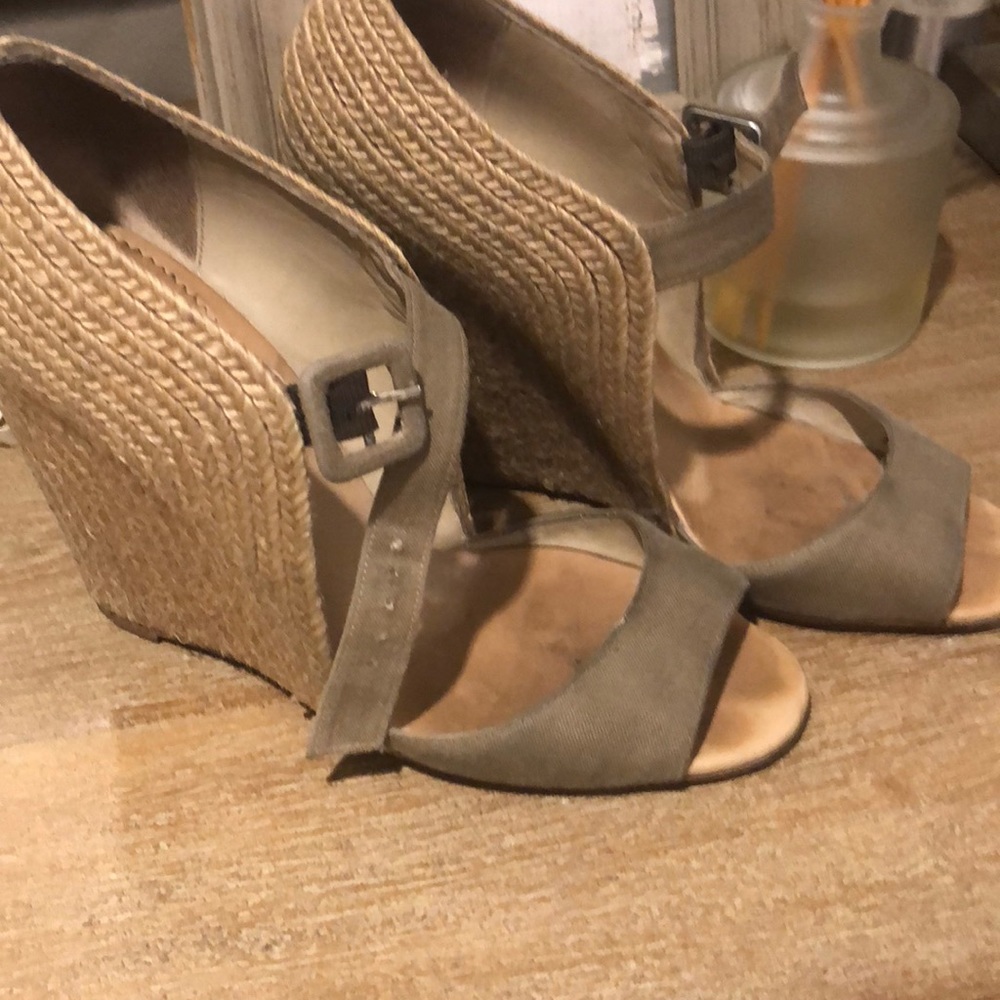 Christian Louboutin wedge espadrilles